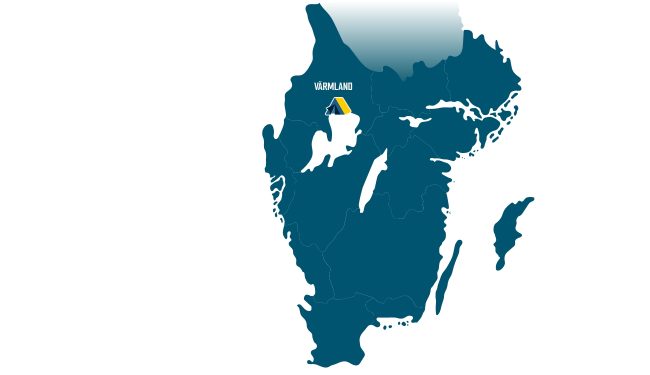 Värmland anläggning kartabild