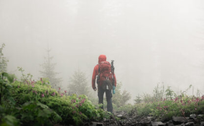 Backpacking in the rain